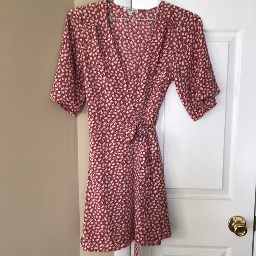 Like new wrap around dress, small